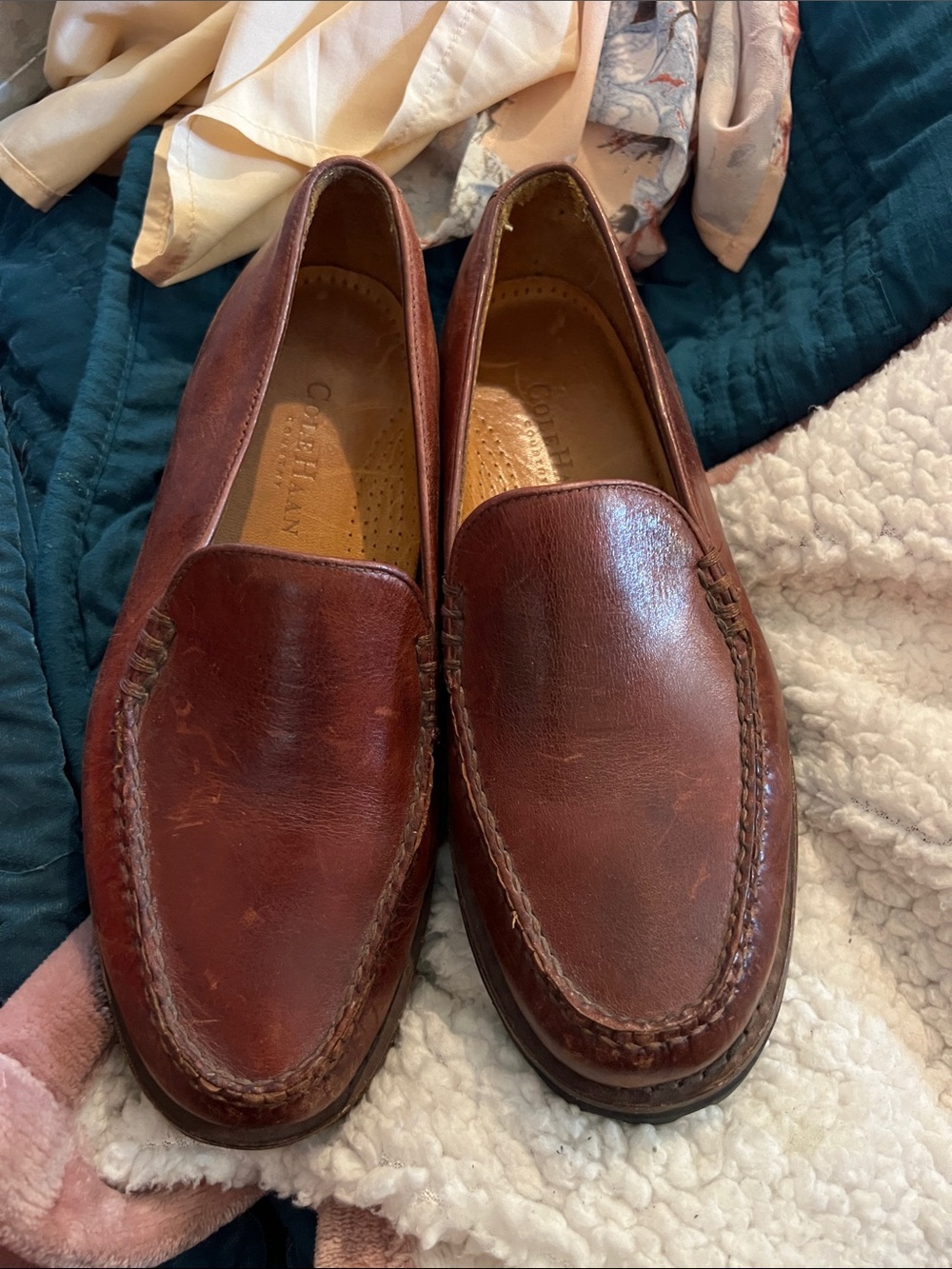 Cole Haan Brown Leather Loafers
